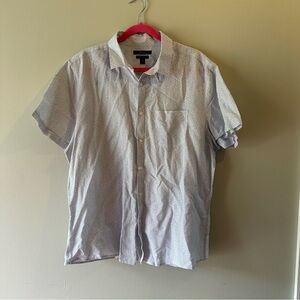 Marc Anthony Men's White Button-Up Shirt